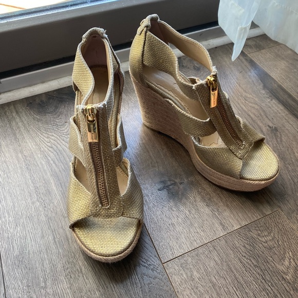 🛍️Michael Michael Kors Damita Platform Wedge Sandals - Picture 2 of 8